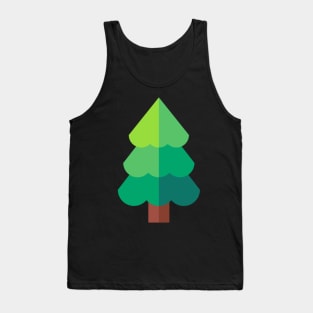 pine tree icon Tank Top